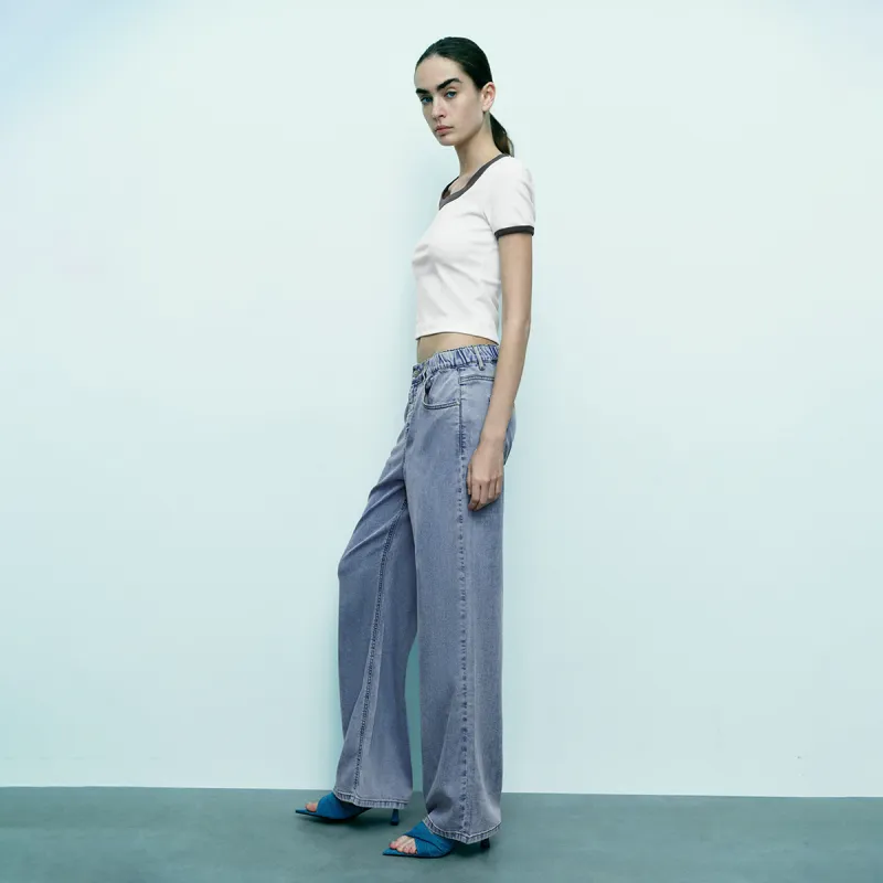 URBAN REVIVO Jeans Women's Light Blue-3