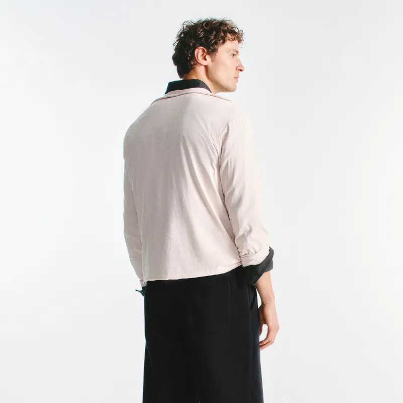 URBAN REVIVO T Shirt Men's Nude Pink-5