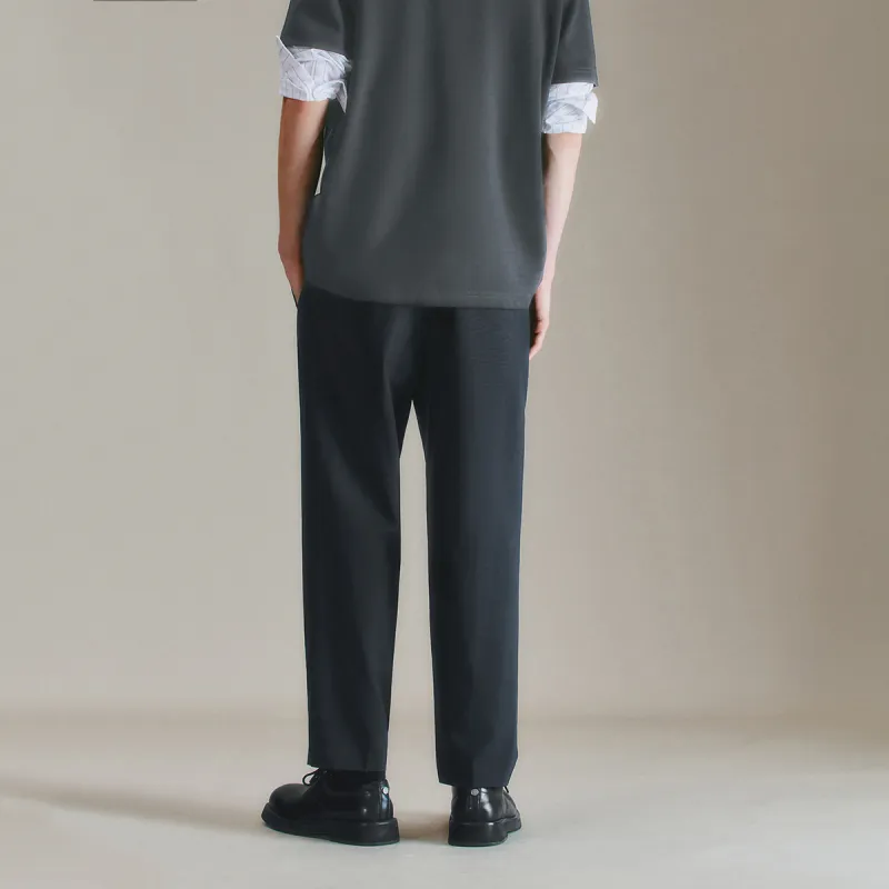 URBAN REVIVO Casual Pants Men's Black-2