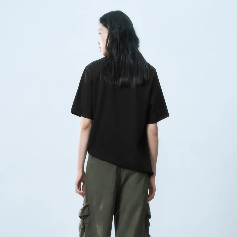 URBAN REVIVO T Shirt Women's Jet Black-4