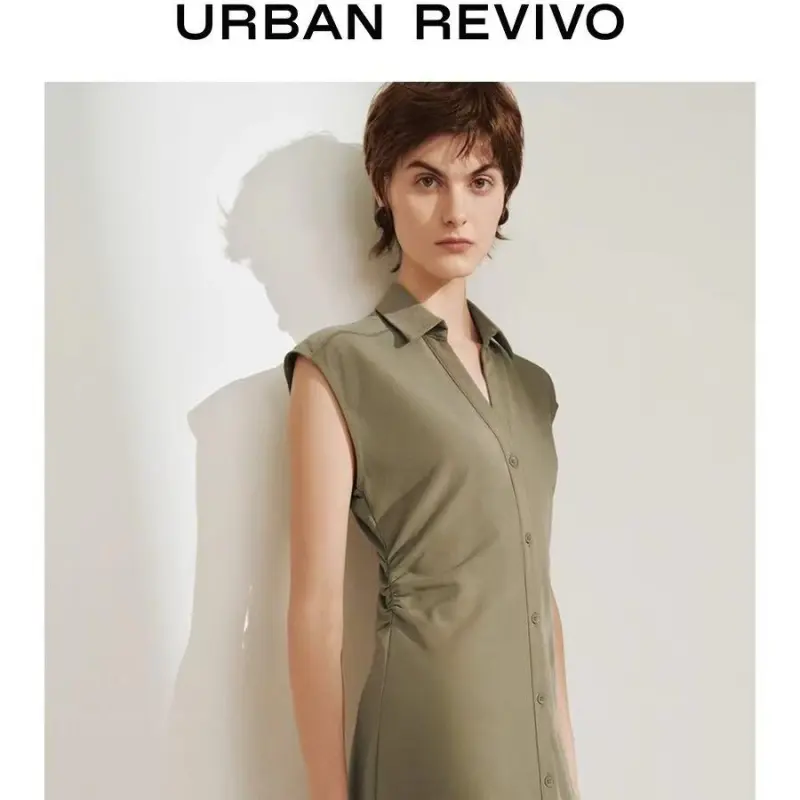 URBAN REVIVO Sleeveless Dress Women's-2