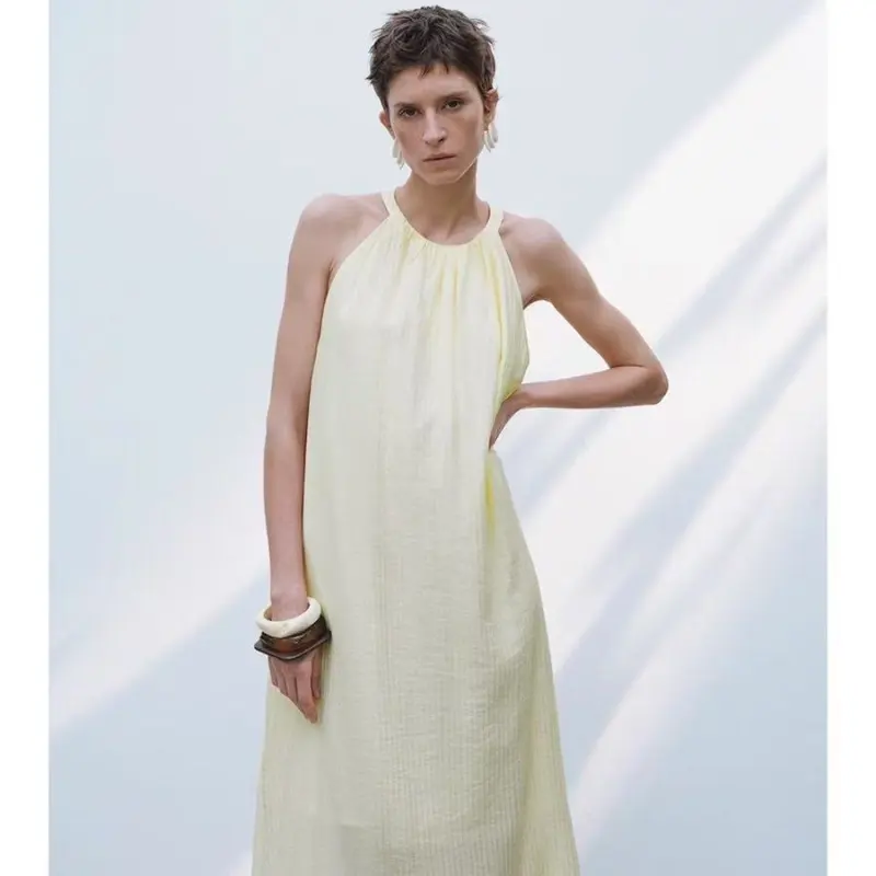 URBAN REVIVO Slip Dress Women's-3