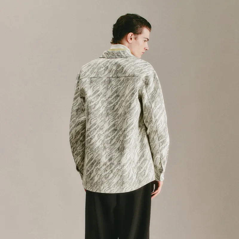 URBAN REVIVO Jacket Men's Multicolor-5