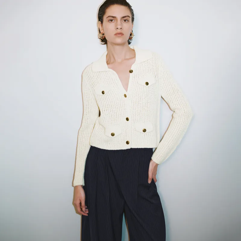 URBAN REVIVO Knitwear Women's Nude Apricot-2