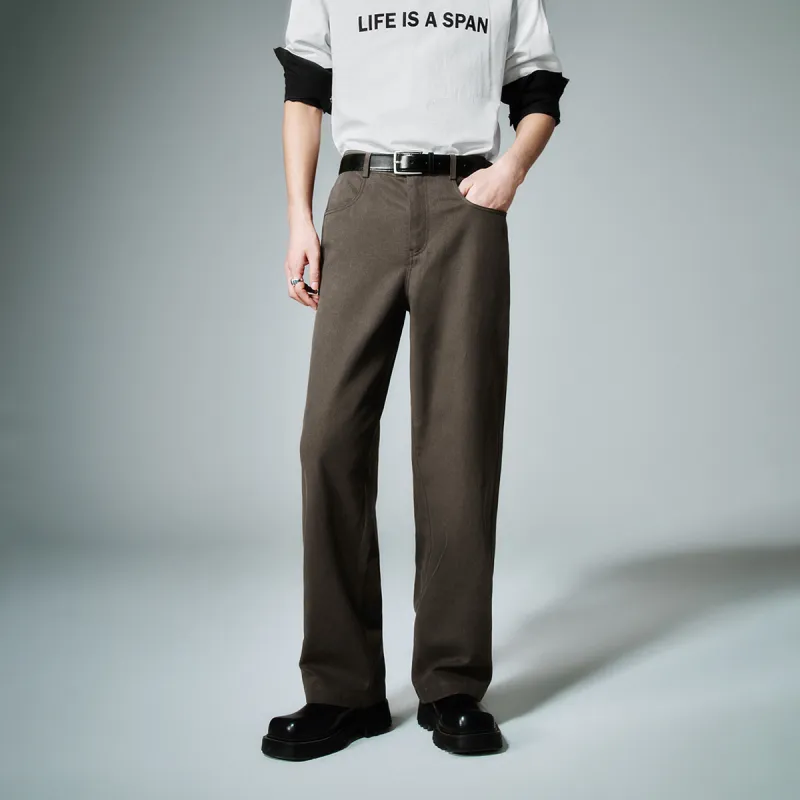 URBAN REVIVO Casual Pants Men's-7