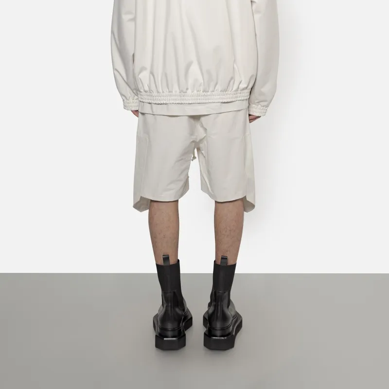 ARNODEFRANCE Cargo Shorts Unisex Distressed White-4