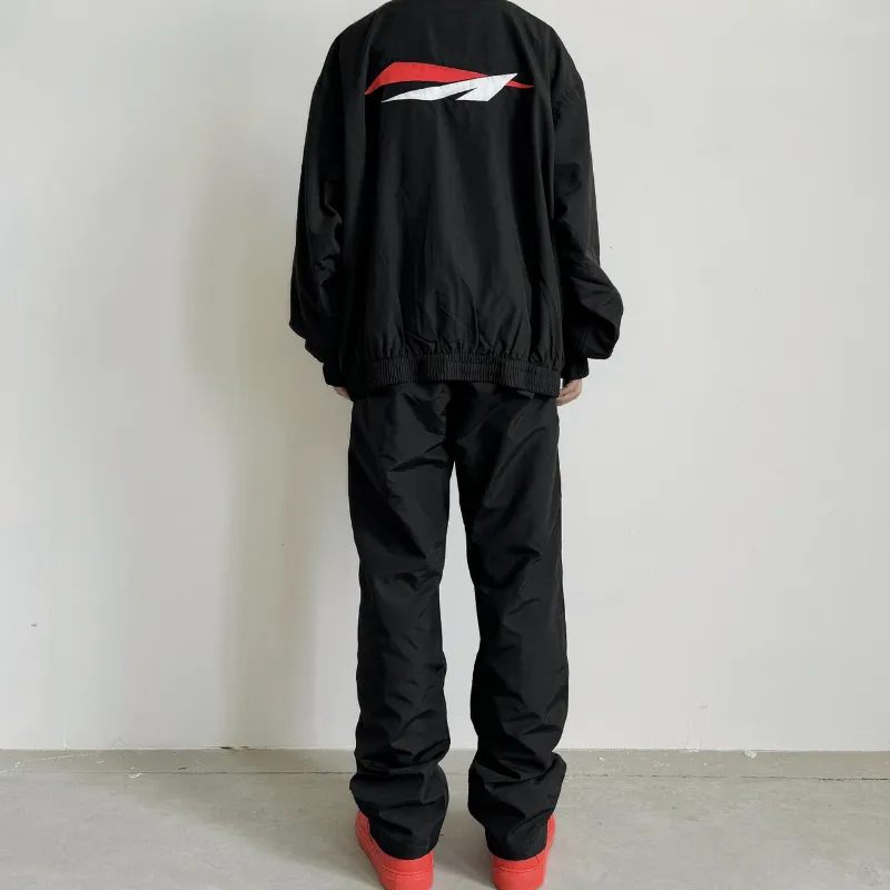 False Perception Casual Pants Unisex Black-7