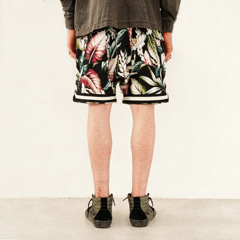 JUNGLE GURL Casual Shorts Unisex Black-4