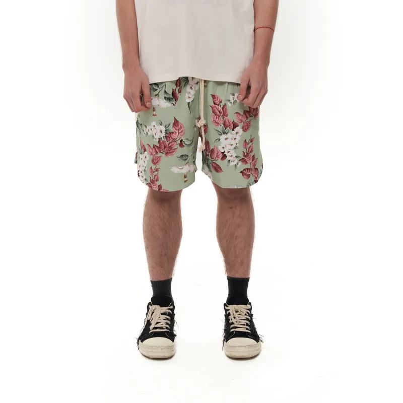 JUNGLE GURL Casual Shorts Unisex Ice Blue-2