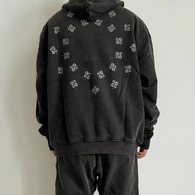 Askyurself Sweatshirt Unisex Washed Black-4
