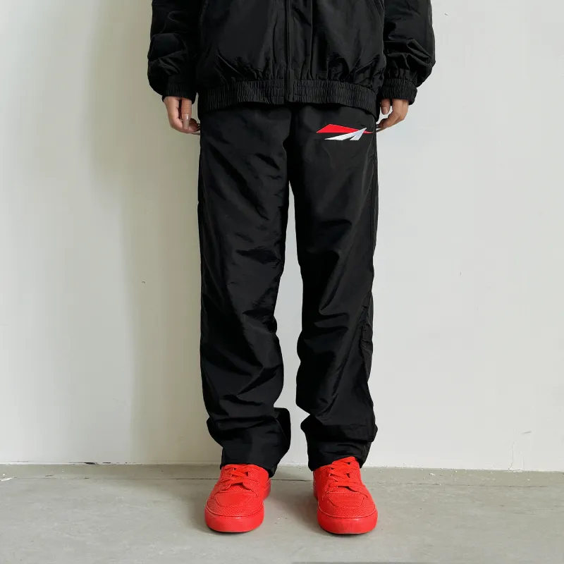 False Perception Casual Pants Unisex Black-2
