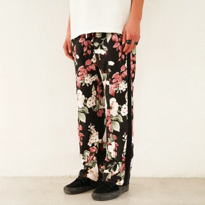 JUNGLE GURL Casual Pants Unisex Black-3