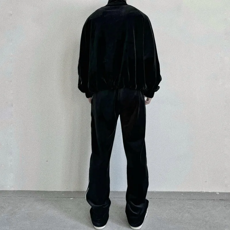 Askyurself Jacket Set Unisex Black-4