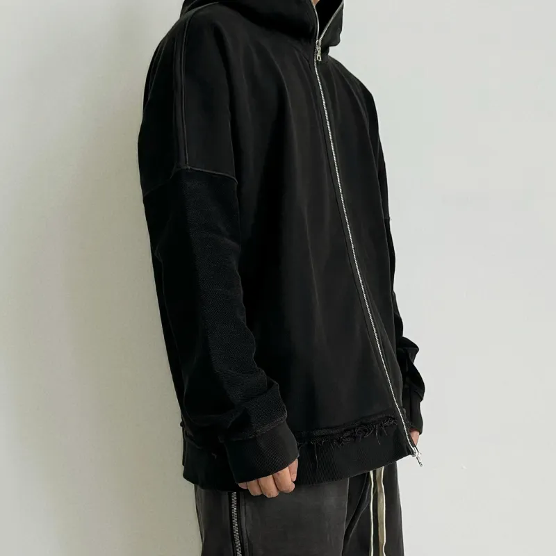Askyurself Sweatshirt Unisex Washed Black-3