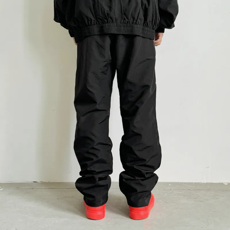 False Perception Casual Pants Unisex Black-4