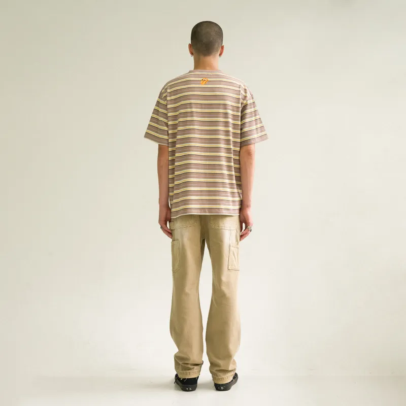 False Perception T Shirt Unisex Light Brown-3