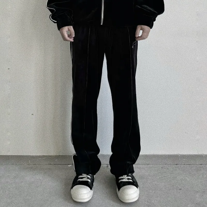 Askyurself Casual Pants Unisex Black-2