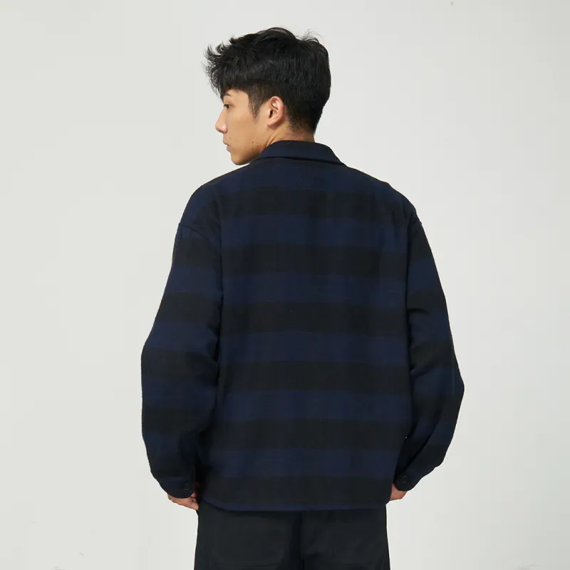 Phew Shirts Unisex Dark Blue & Black-3