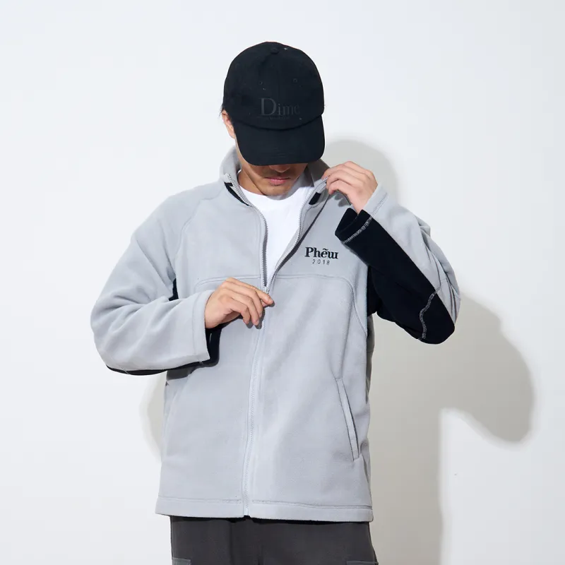 Phew Velvet Jackets Unisex Light Gray-2