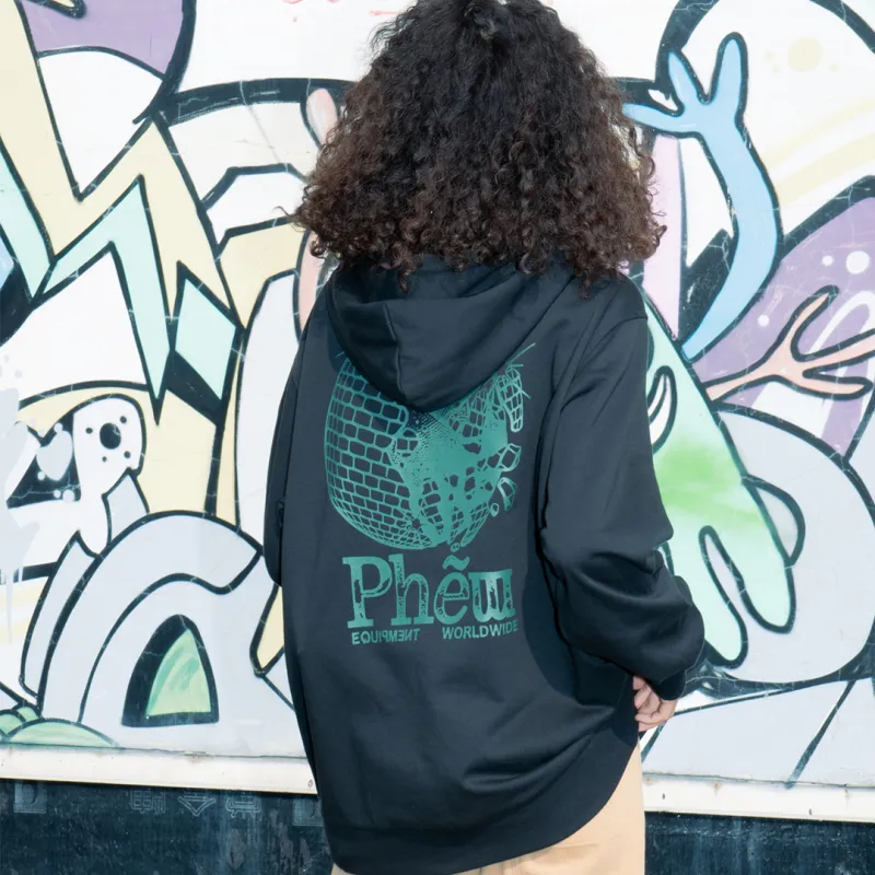 Phew Sweatshirts Unisex Charcoal Black-4