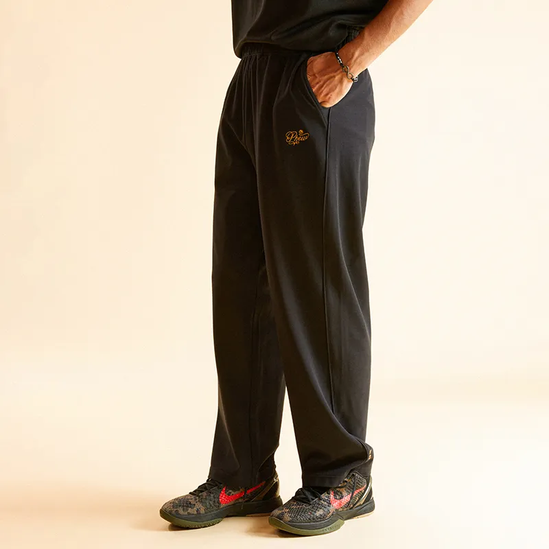 Phew Knitted Sports Pants Unisex Black-6