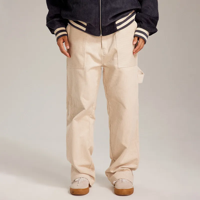 Phew Casual Pants Unisex Ecru-3