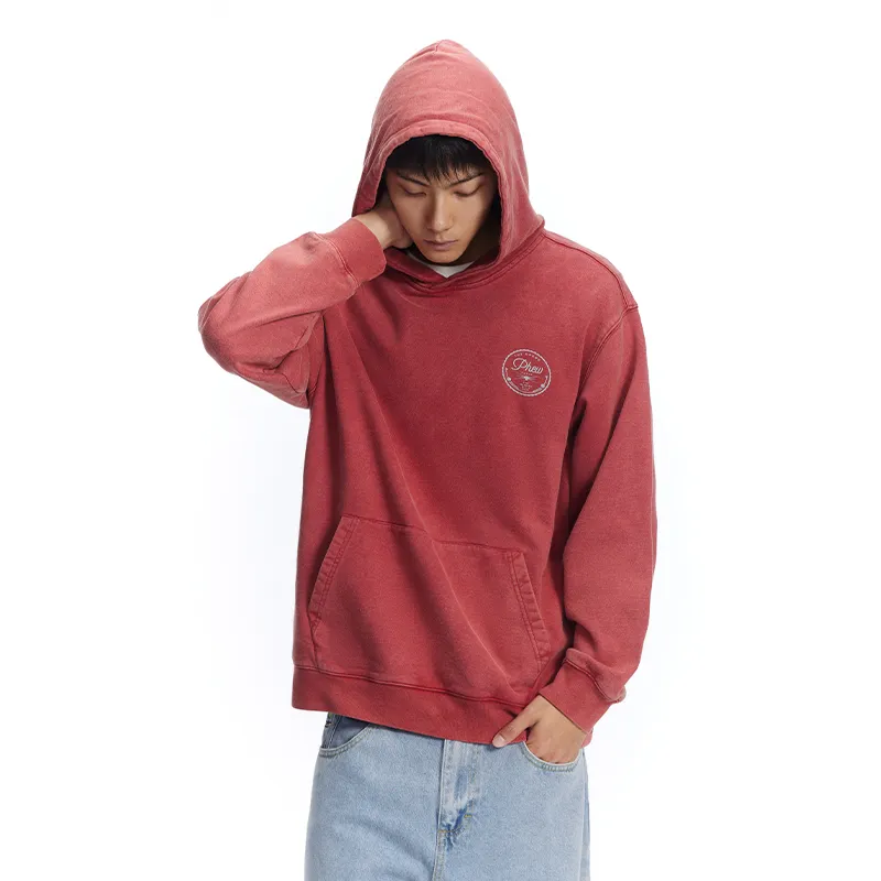 Phew Sweatshirts Unisex Red-5