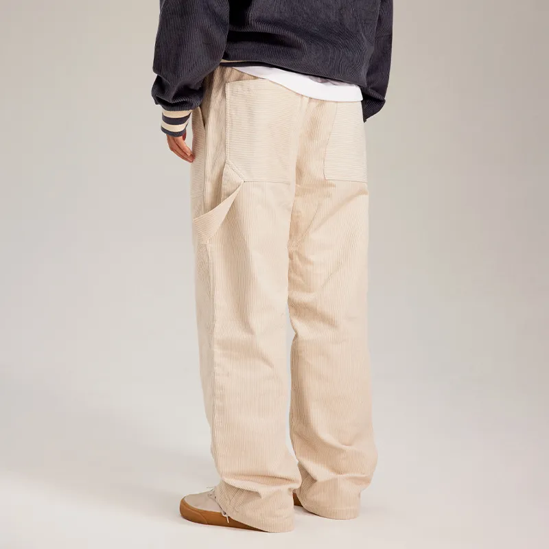 Phew Casual Pants Unisex Ecru-5