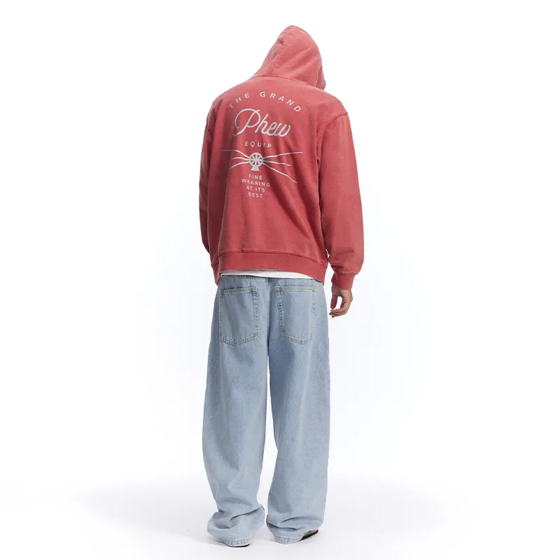 Phew Sweatshirts Unisex Red-4