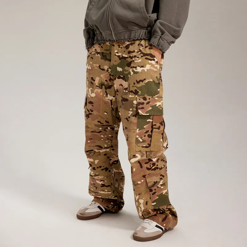 Phew Casual Pants Unisex Camouflage-4