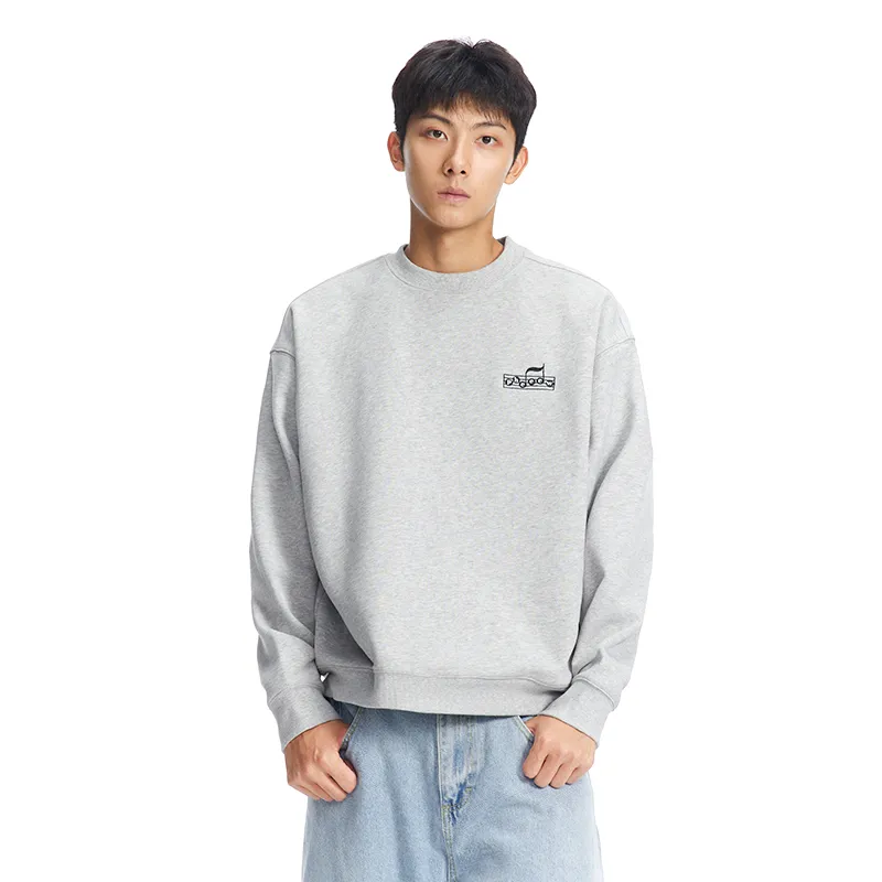 Phew Sweatshirt Unisex Light Gray-4