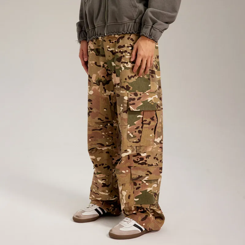 Phew Casual Pants Unisex Camouflage-3