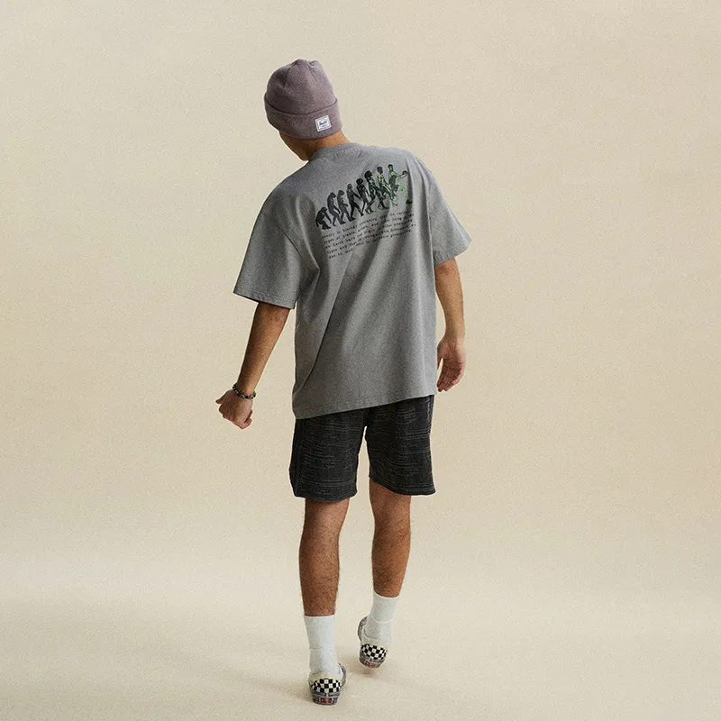 Phew T-Shirts Unisex Gray-5
