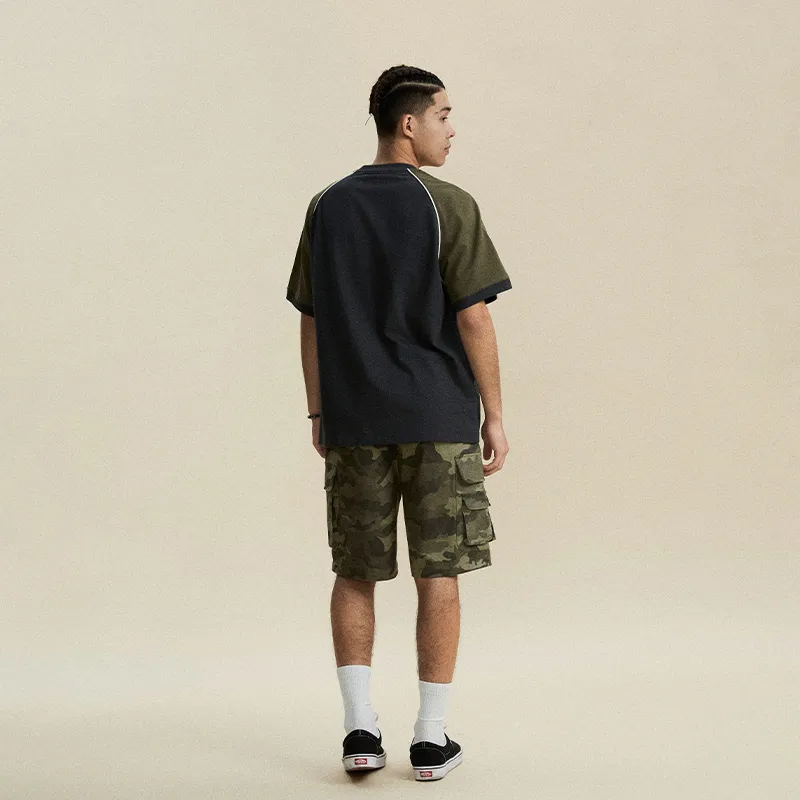 Phew Cargo Shorts Unisex Camouflage-4