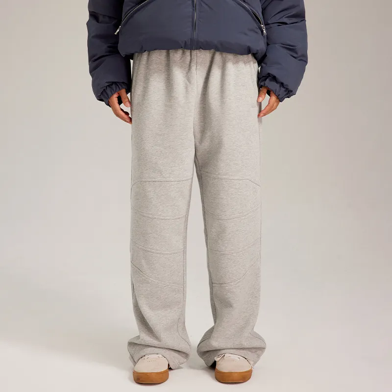 Phew Casual Pants Unisex Gray-3