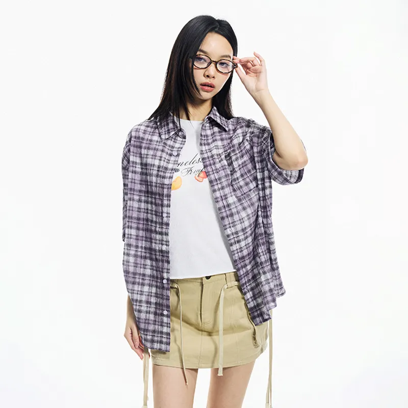 BONELESS Shirts Women's Purple-5