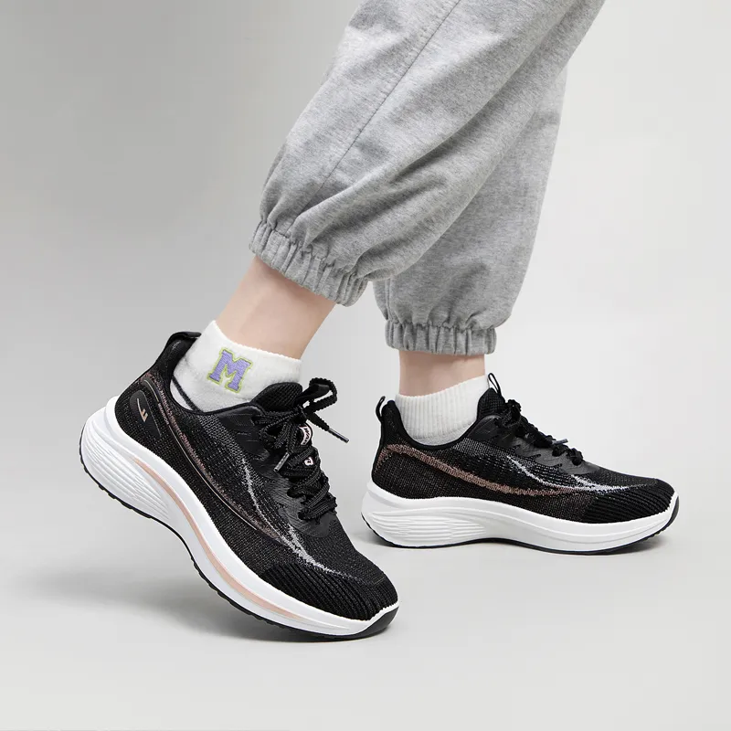 Warrior Wear resistant And Lightweight Low Top Casual Shoes Women's Black-6