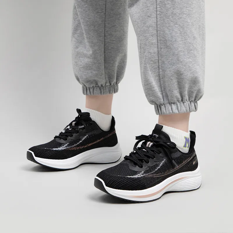 Warrior Wear resistant And Lightweight Low Top Casual Shoes Women's Black-7