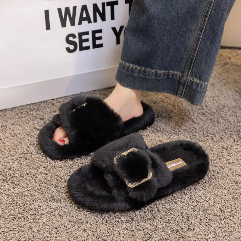 Warrior Slide Slippers Women's Black-10
