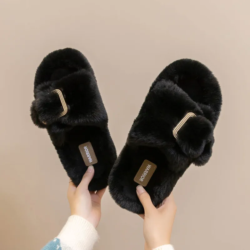 Warrior Slide Slippers Women's Black-7