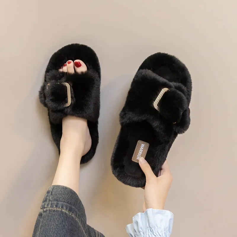 Warrior Slide Slippers Women's Black-8