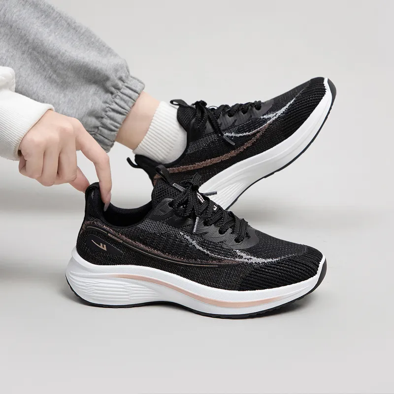 Warrior Wear resistant And Lightweight Low Top Casual Shoes Women's Black-9