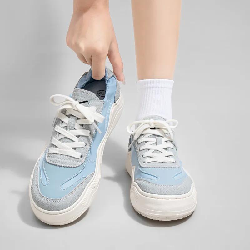 Warrior Durable Lightweight And Breathable Low Top Canvas Shoes Women's Light Blue-5