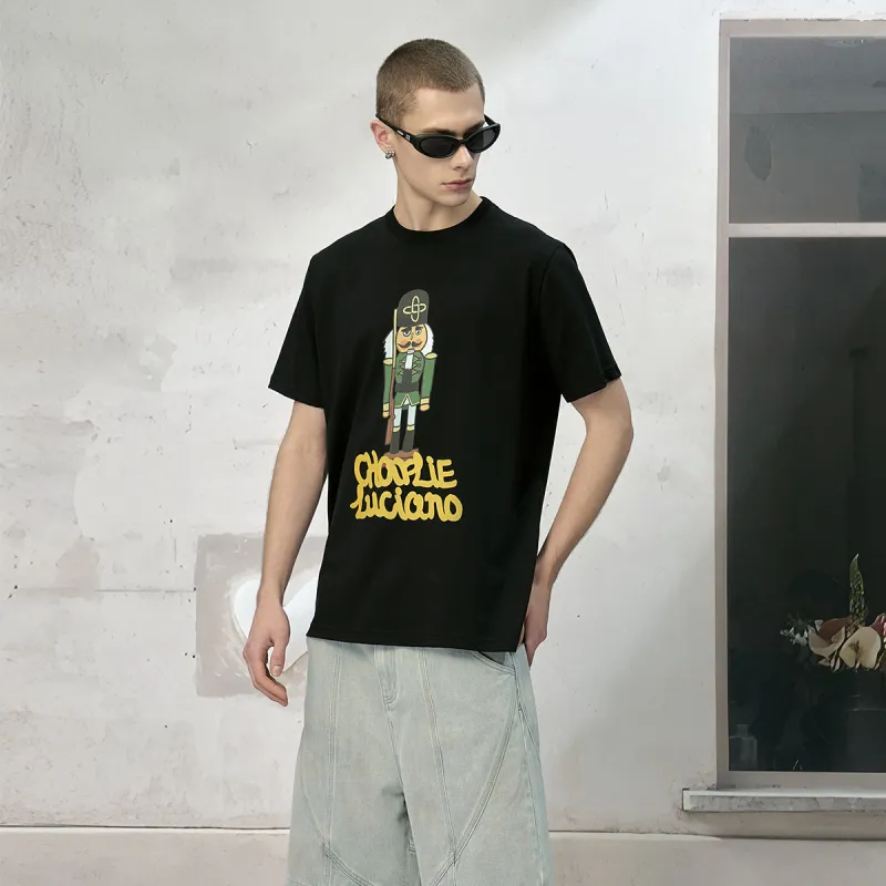 Charlie Luciano T Shirt Unisex Black-5