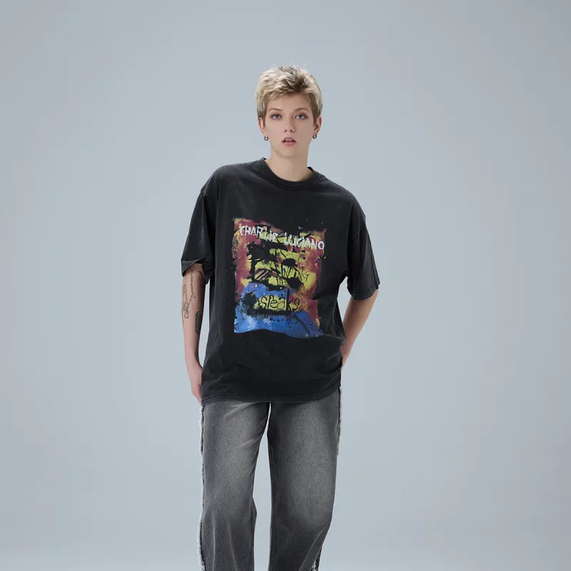 Charlie Luciano T Shirts Unisex-4