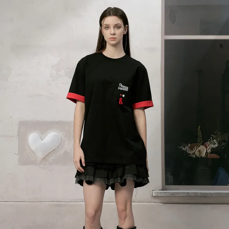 Charlie Luciano T Shirts Unisex Black Box+Socks-2