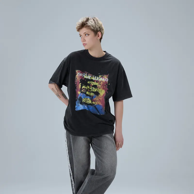 Charlie Luciano T Shirts Unisex-5