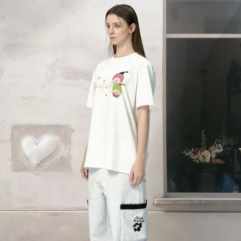 Charlie Luciano T Shirts Unisex White Box+Socks-4