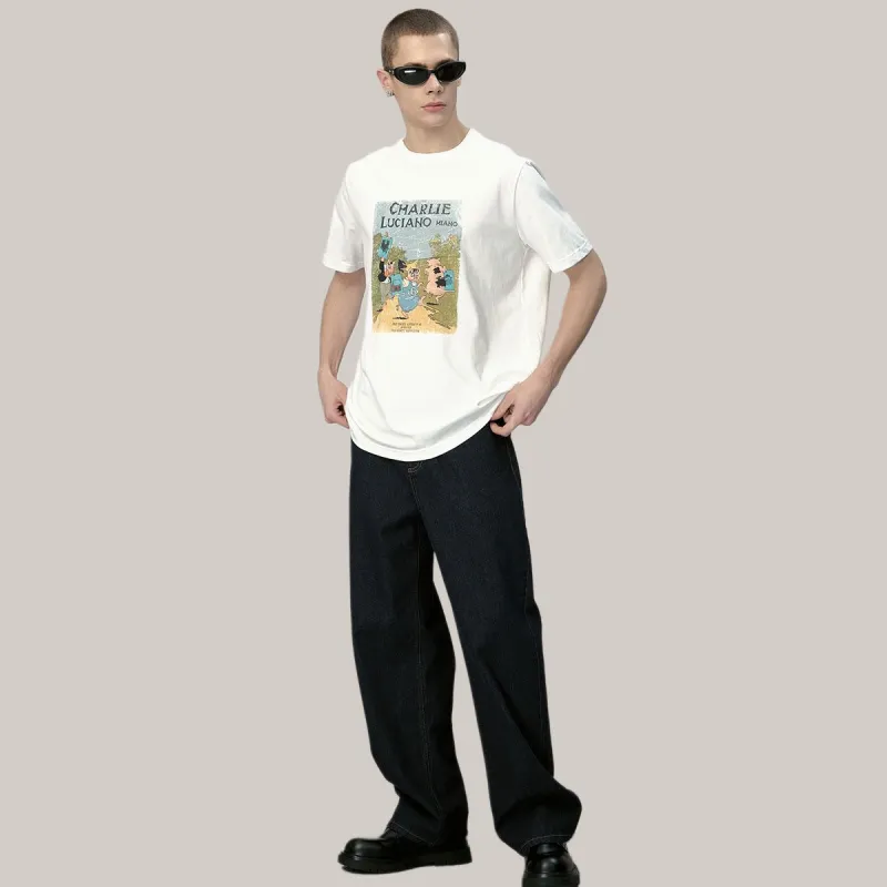 Charlie Luciano Casual Pants Unisex-4