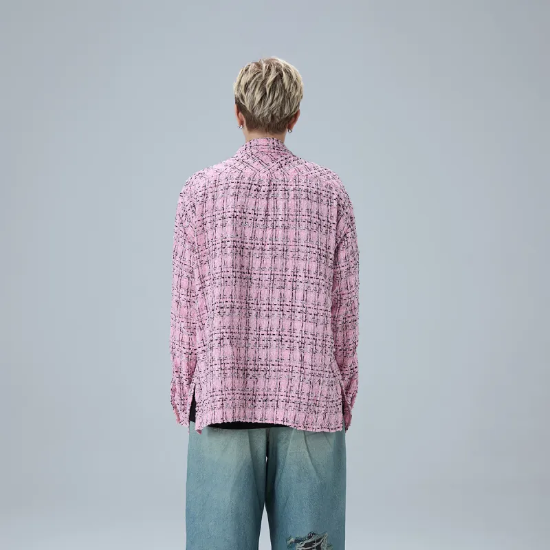 Charlie Luciano Shirt Fall Unisex Pink-5